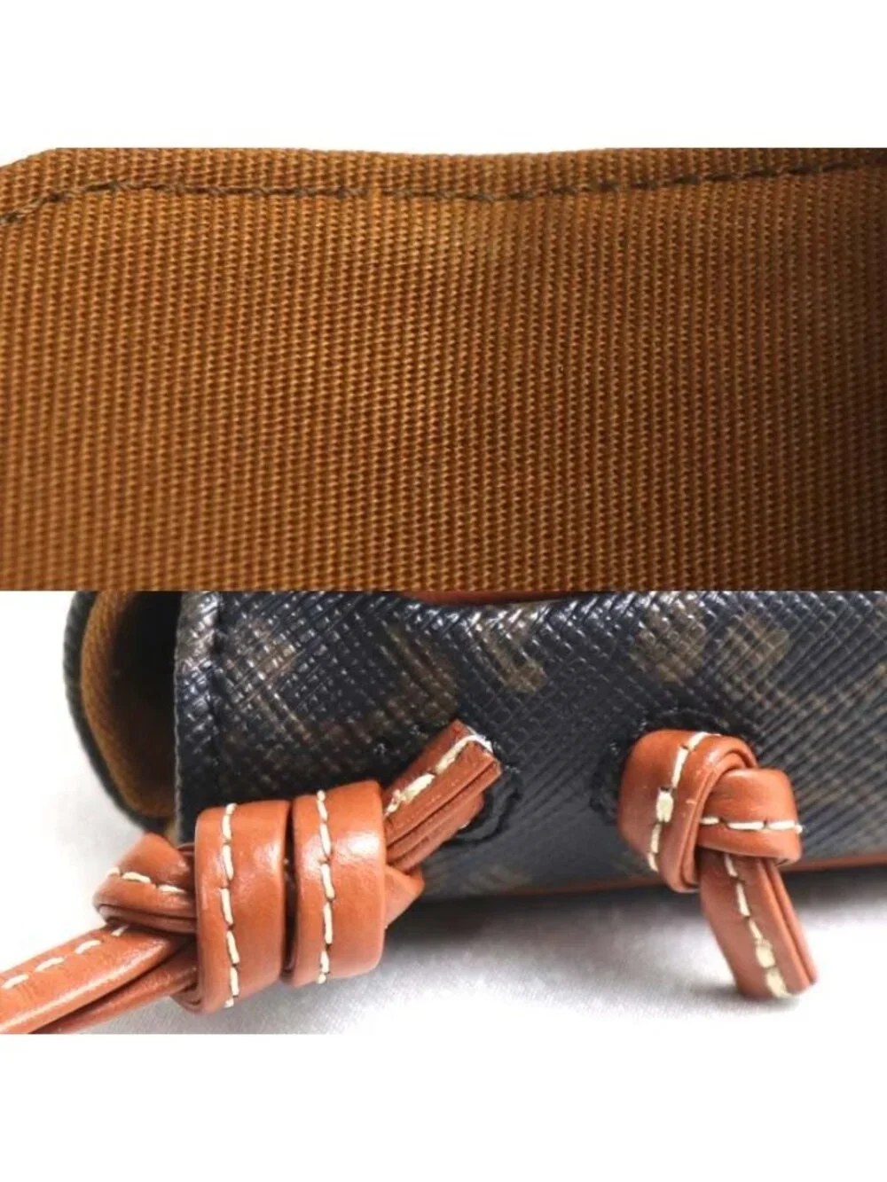 Celine Triomphe Triangle Shoulder Bag Brown